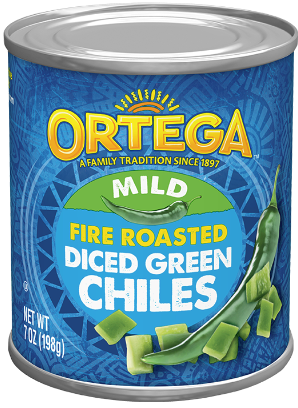 Ortega Mild Fire Roasted Chiles 7oz