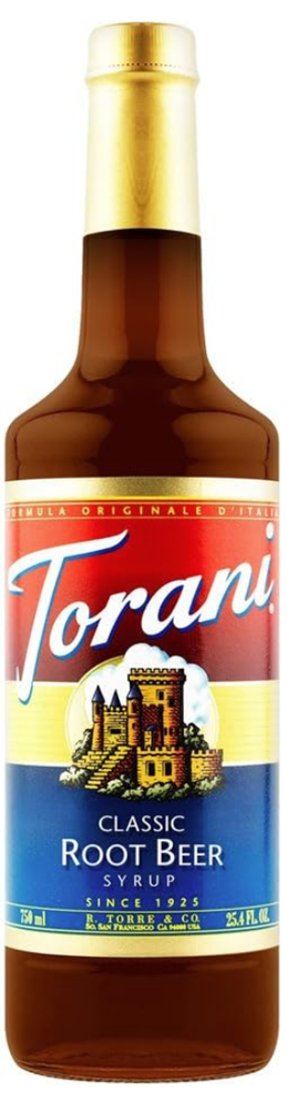 Torani Classic Root Beer Syrup 25.4oz