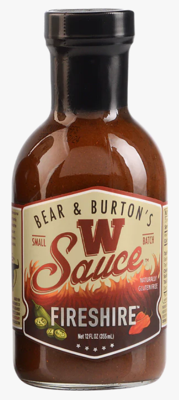 Bear & Burton's W Sauce Fireshire 12oz