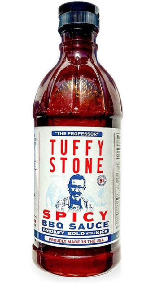 Tuffy Stone Spicy BBQ Sauce 16oz