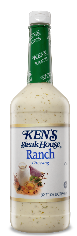 Ken's Steakhouse Ranch Dressing 32oz (BEST BY: JUL 2025)