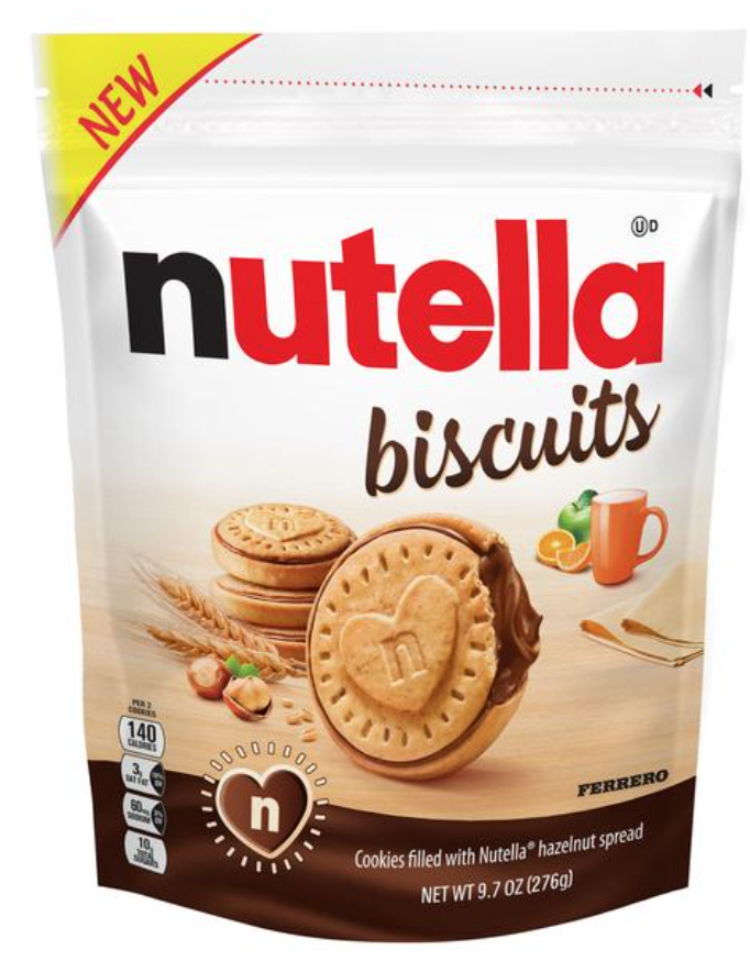 Nutella Biscuits 9.7oz(296G) BEST BY: AUGUST 2025)