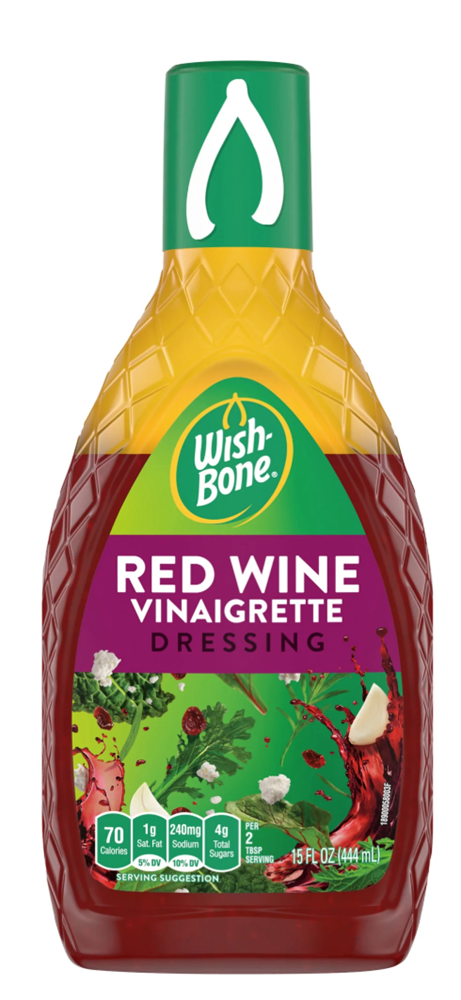 Wishbone Red Wine Vinaigrette 15oz (BEST BY: OCT 25)