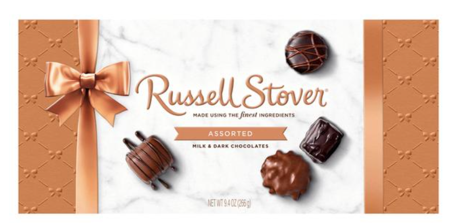 Russel Stover Assorted Milk & Dark Chocolate Boxes 9.4oz (BEST BY: OCT 25)