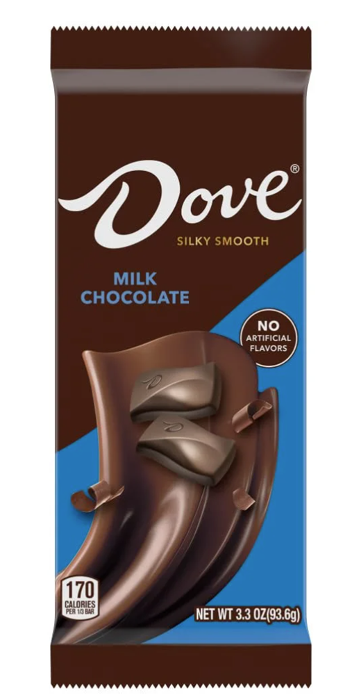 Dove Silky Smooth Milk Chocolate 3.3oz