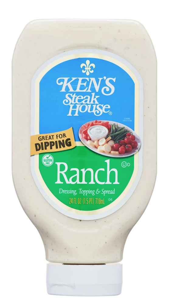 Ken's Steakhouse Ranch Dressing Topping & Spread 24oz