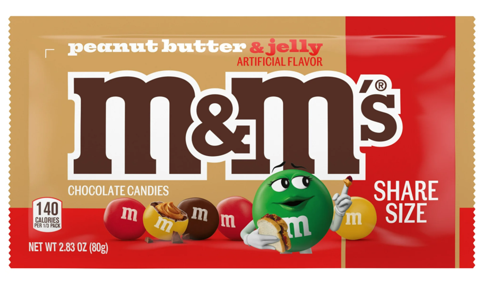 M&M’s Peanut Butter & Jelly 1.6oz