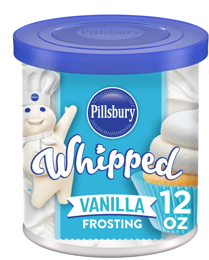 Pillsbury Whipped Vanilla Frosting 12oz