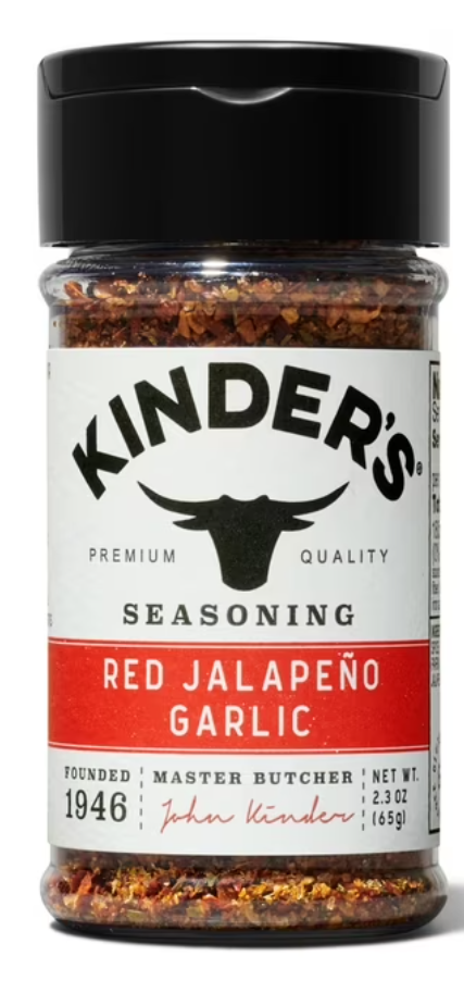 Kinder's Red Jalapeno Garlic Seasoning 5.2oz