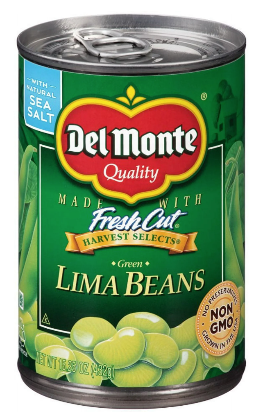 Del Monte Lima Beans 15.25oz