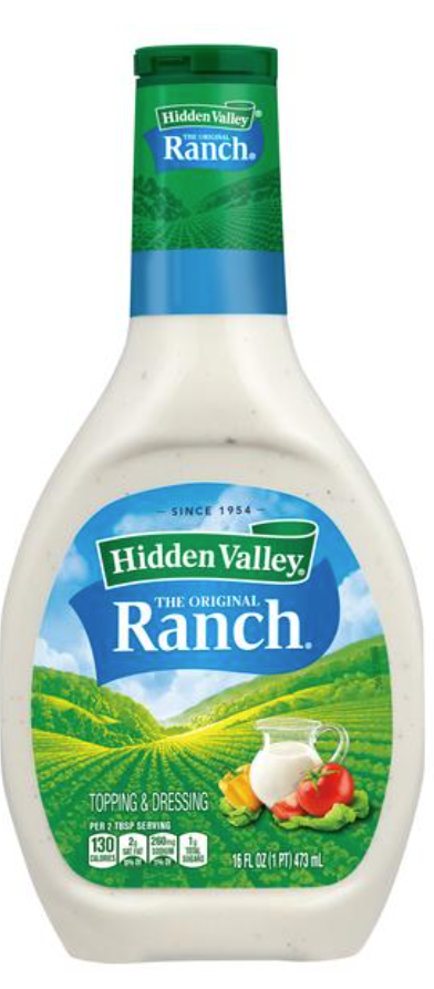Hidden Valley Ranch Topping & Dressing 16oz