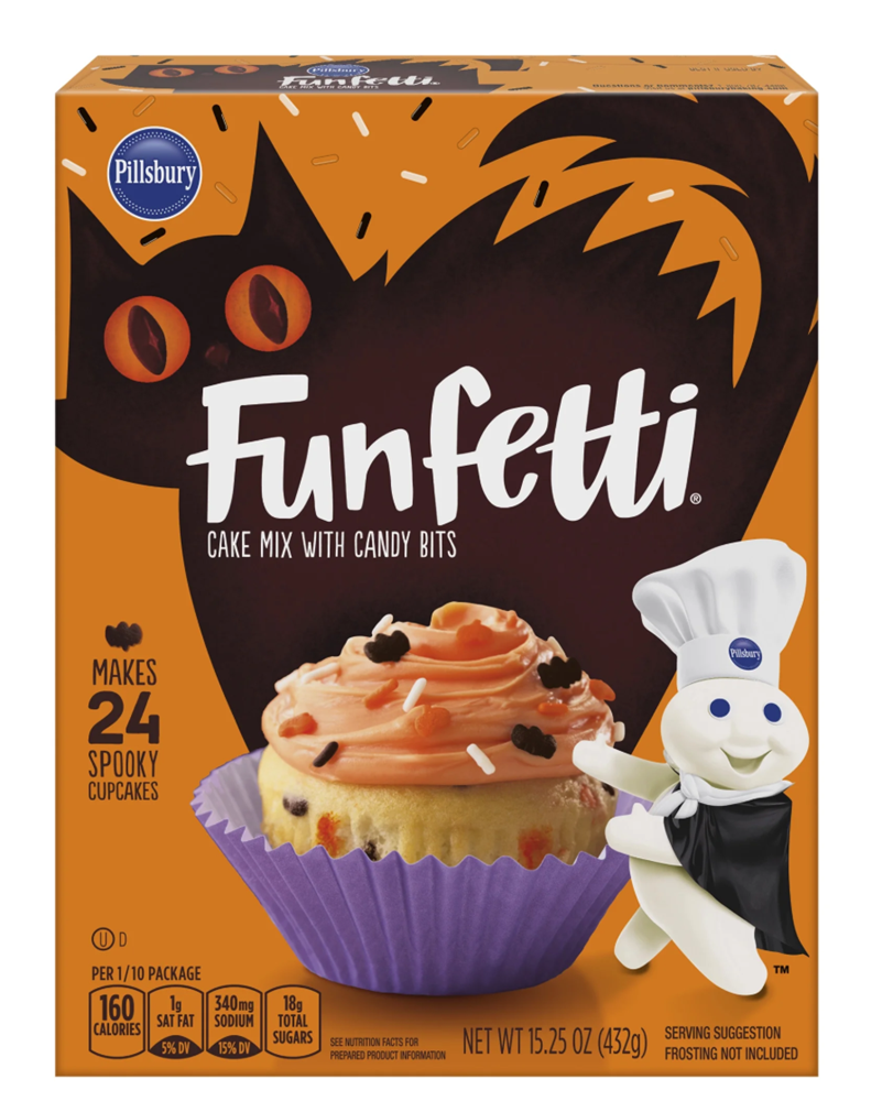 Pillsbury Funfetti Halloween Cake Mix 15.25oz