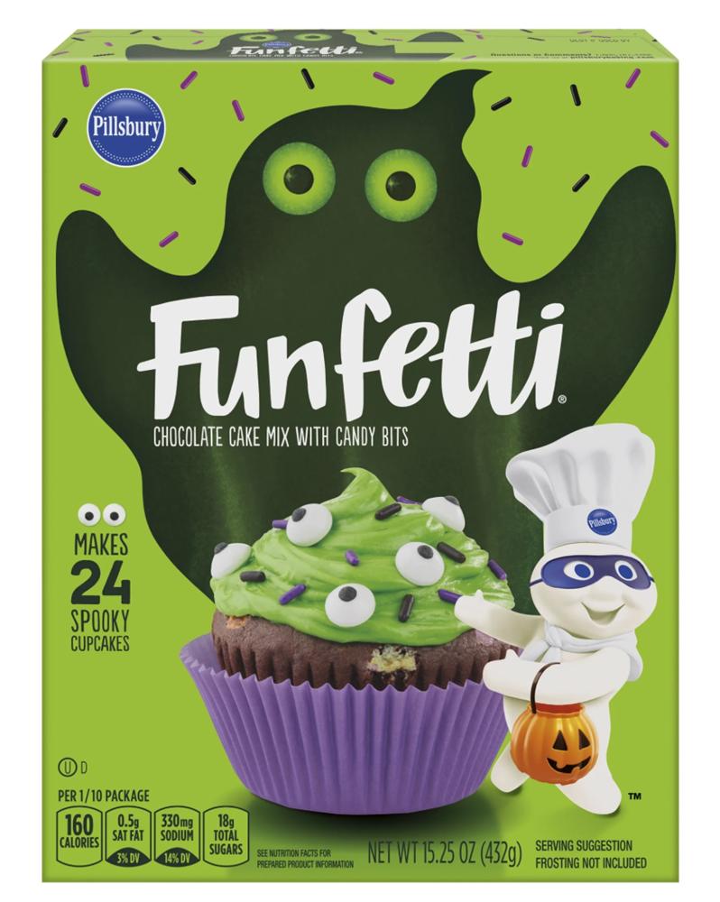 Pillsbury Funfetti Slime Chocolate Cake Mix 15.25oz