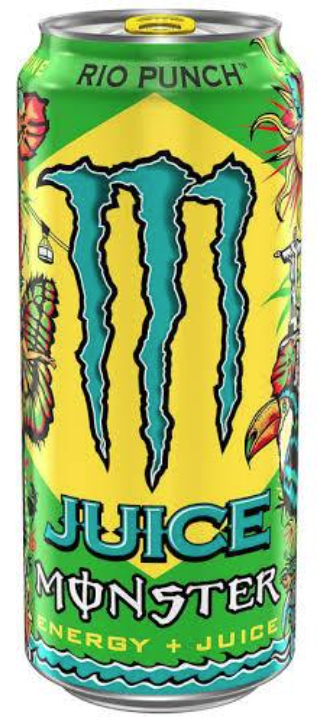 Monster Energy + Juice Drink Rio Punch 16oz