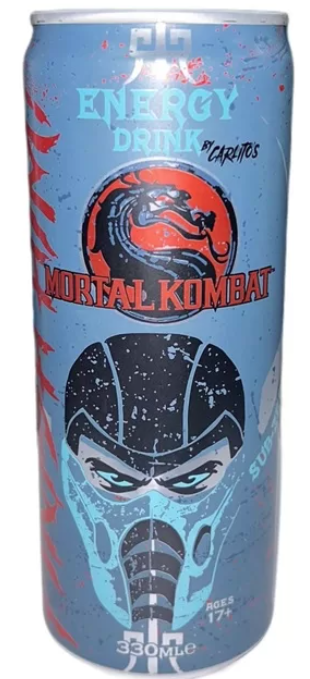 Mortal Kombat Energy Drink Sub Zero 330ml