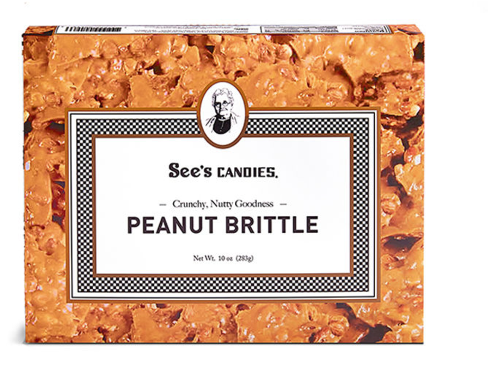 See's Candies Peanut Brittle 10oz