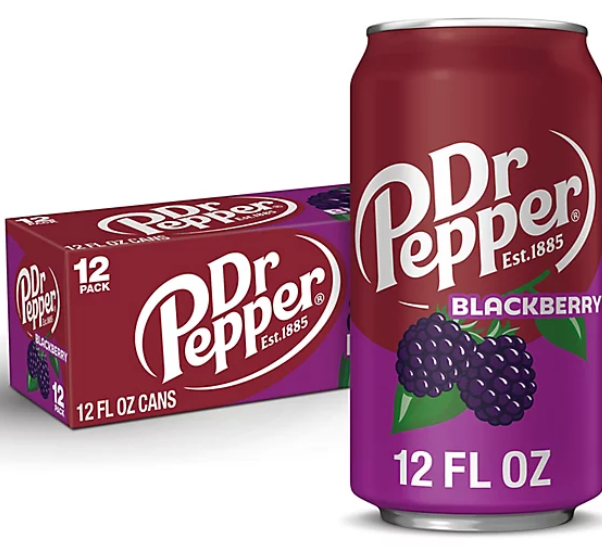 Dr Pepper Blackberry 12 Pack / 12oz Can