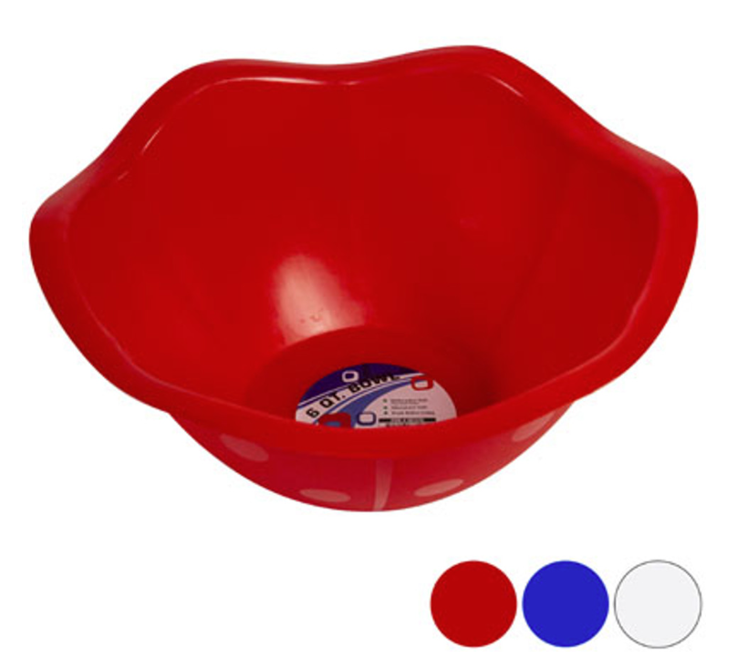 Scalloped Serving Bowl Assorted 12 inches