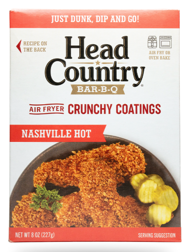 Head Country Air Fryer Crunchy Coatings Nashville Hot 8oz