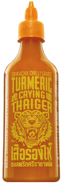 Crying Thaiger Sriracha Chilli Sauce Tumeric 440ml