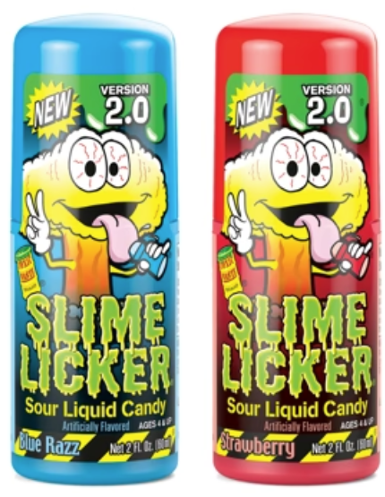 Slime Licker Sour Liquid Candy Assorted 2oz