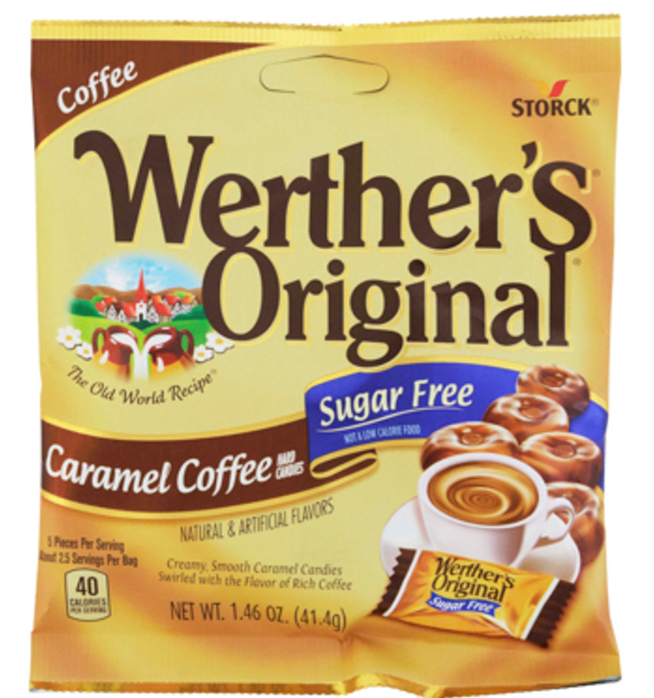 Werther's Original Sugar Free Coffee Hard Candies 1.46oz