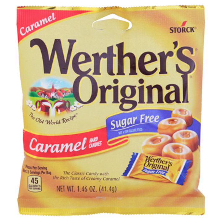 Werther's Original Sugar Free Caramel Hard Candy 1.46oz