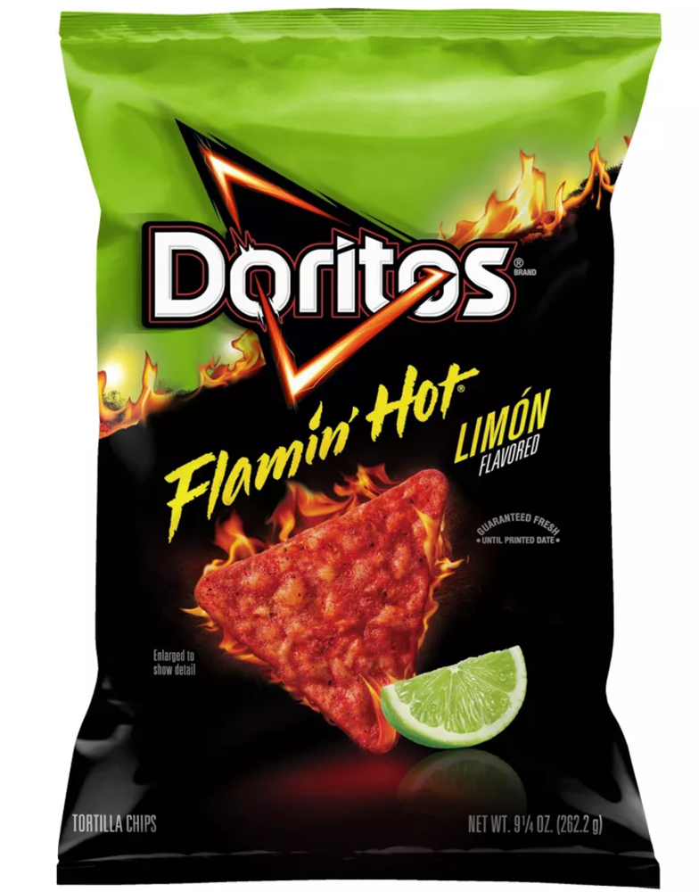 Doritos Flamin Hot Limon 9.25oz (BEST BY: 20MAY25)
