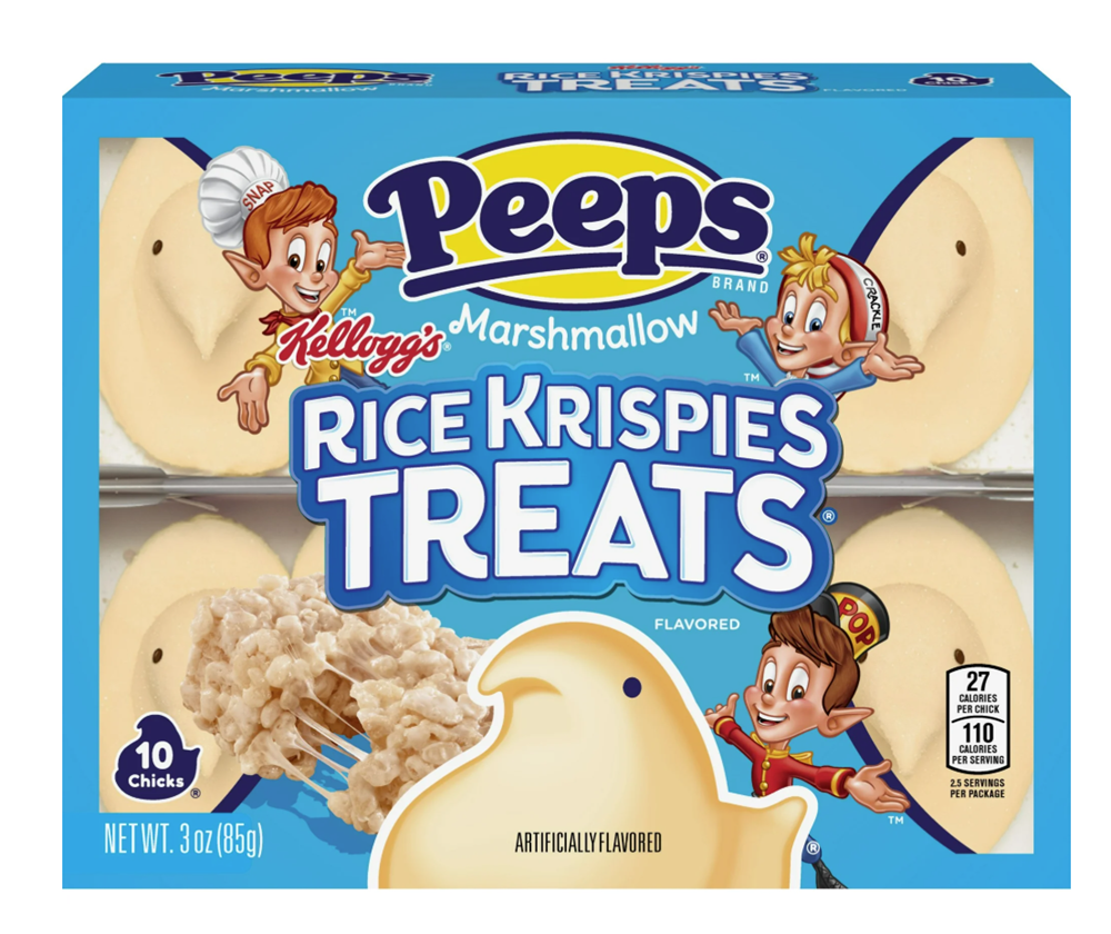 Peeps Rice Krispies Treats Chick 10ct