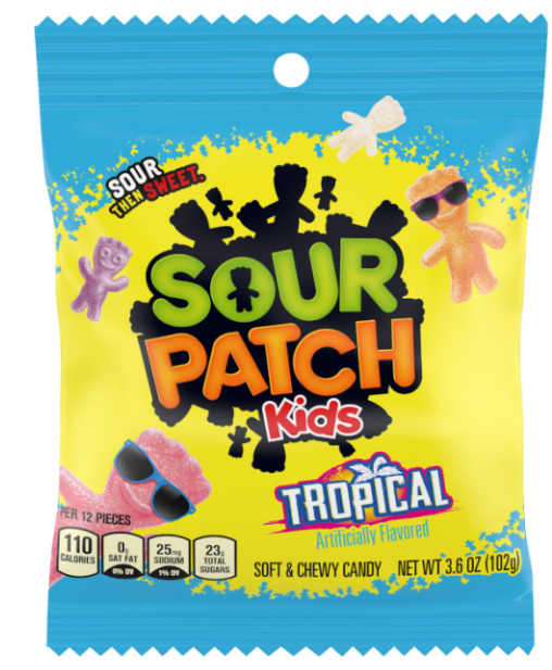 Sour Patch Kids Tropical 3.6oz