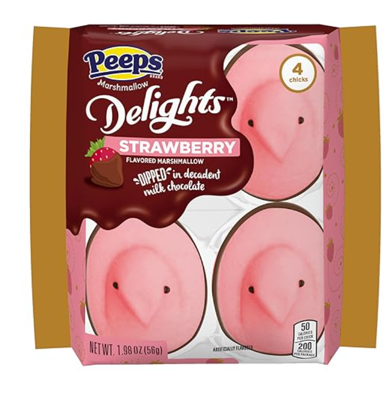 Peeps Strawberry Delights Chicks 4ct