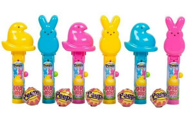 Peeps Pop Ups Lollipop Assorted 0.42oz