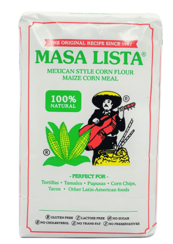 Masa Lista Mexican Style Corn Flour 1kg
