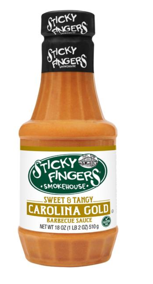 Sticky Fingers Sweet & Tangy Carolina Barbeque Sauce 18oz