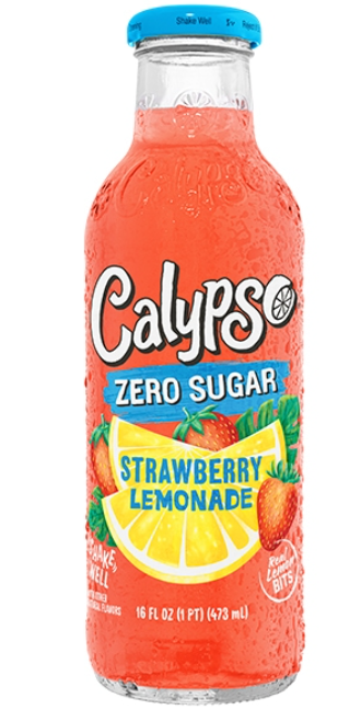 Calypso Zero Sugar Strawberry Lemonade 16oz
