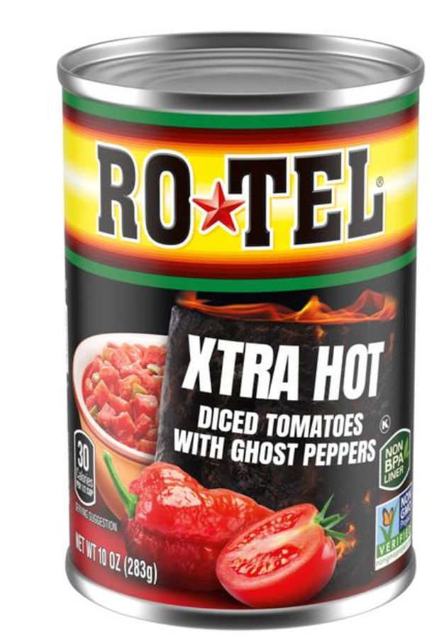 Rotel Xtra Hot Diced Tomato & Ghost Pepper 10oz