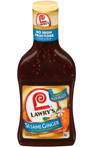 Lawry's Sesame Ginger Marinade with Mandarin Orange Juice 12oz