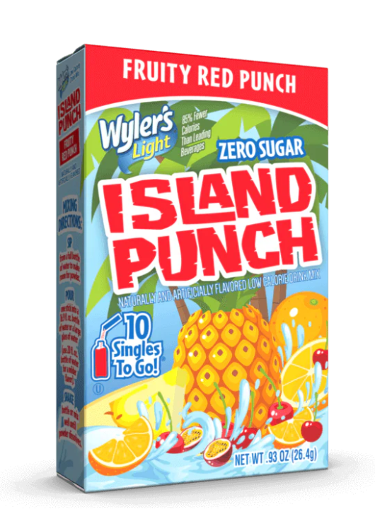 Wyler's Island Punch Fruit Red Punch 10pk