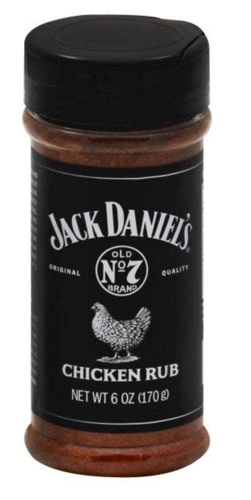 Jack Daniels BBQ Chicken Rub 6oz