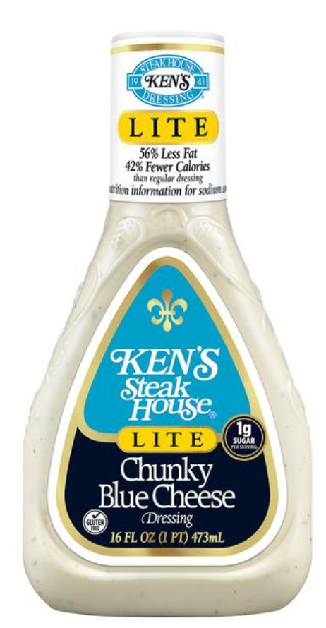 Ken's Steakhouse Lite Blue Cheese Dressing 16oz