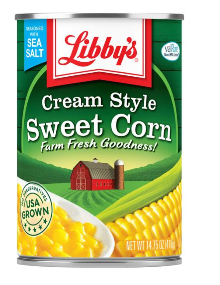 Libby's Cream Style Sweet Corn 14.75oz