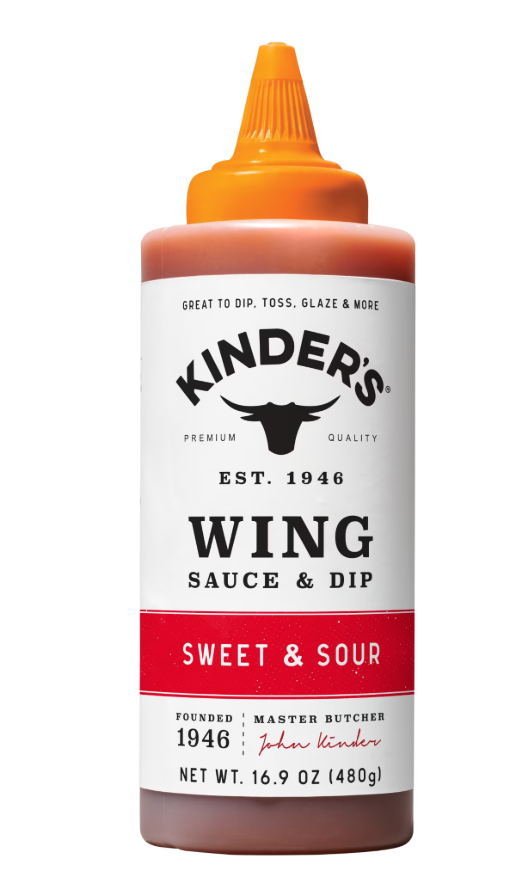Kinder's Sweet & Sour Wing Sauce 16.9oz