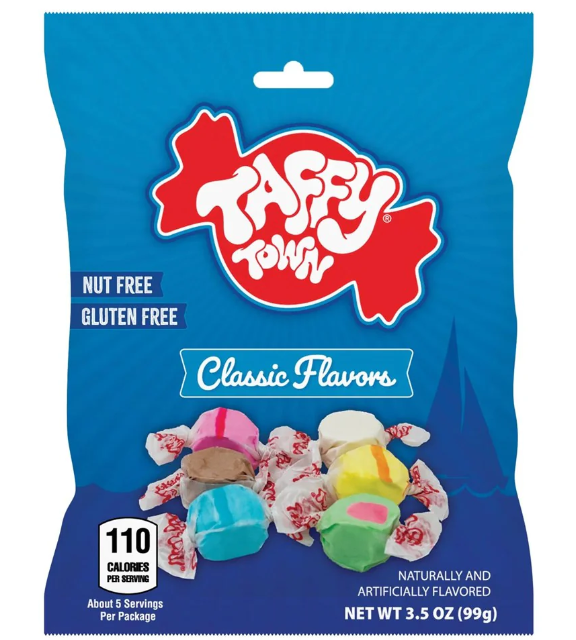 Taffy Town Classic Flavors Salt Water Taffy 3.5oz