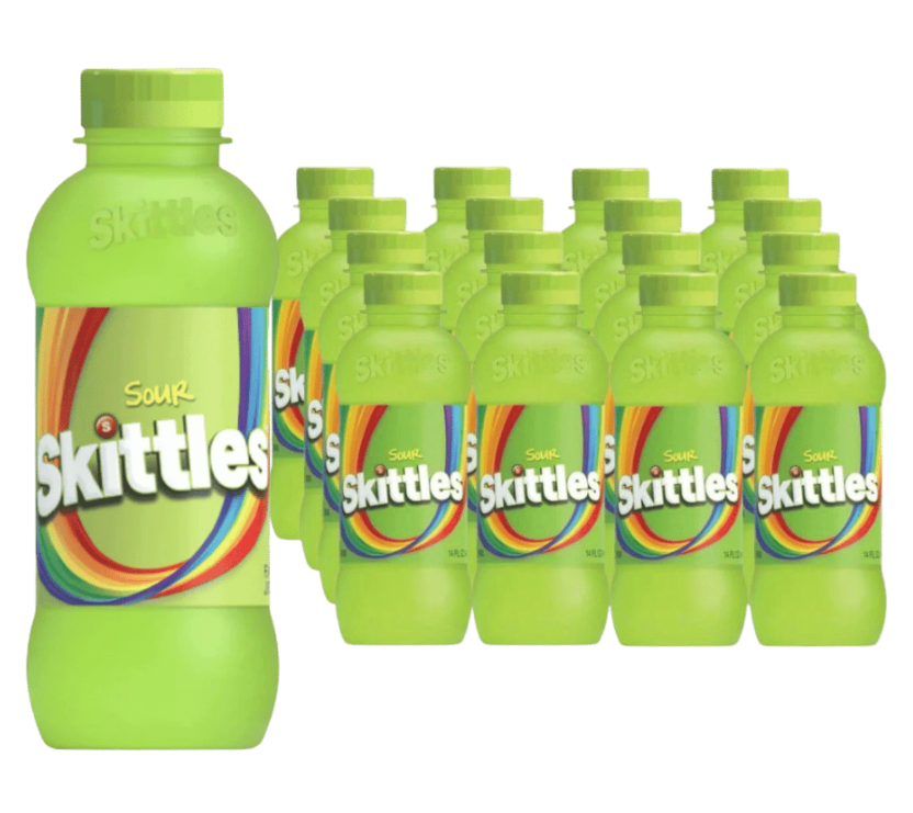 Skittles Sour Drink 14oz 12 Pack