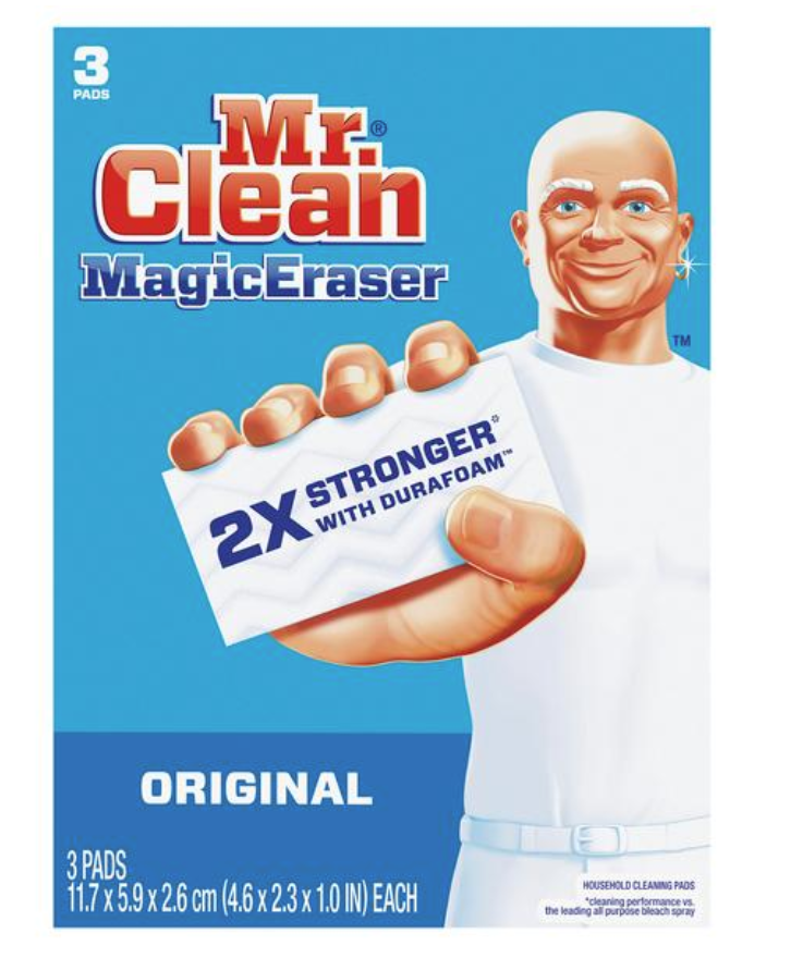 Mr Clean Original Magic Eraser Cleaning Pads 3ct