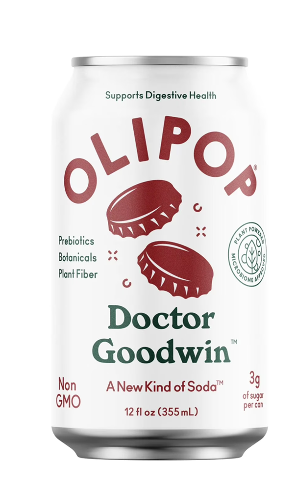 Olipop Prebiotic Soda Doctor Goodwin Can 12oz