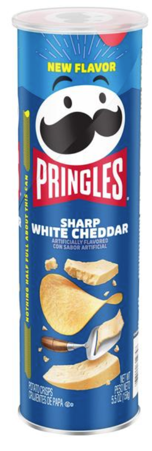 Pringles Sharp White Cheddar 5.5oz