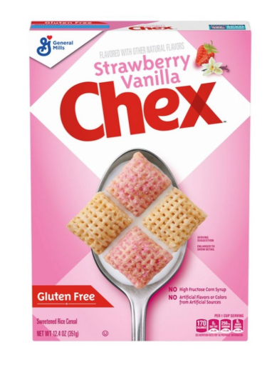Strawberry Vanilla Chex Cereal 12.4oz