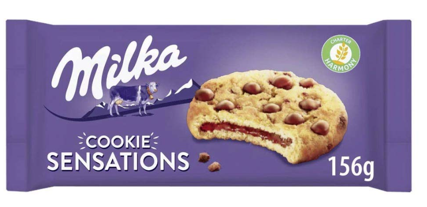 MILKA SENSATIONS ORIGINAL COOKIES 156G