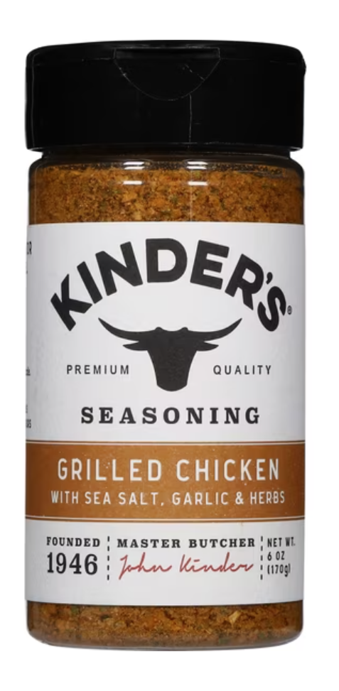 Kinder's Grilled Chicken Seasoning 6oz